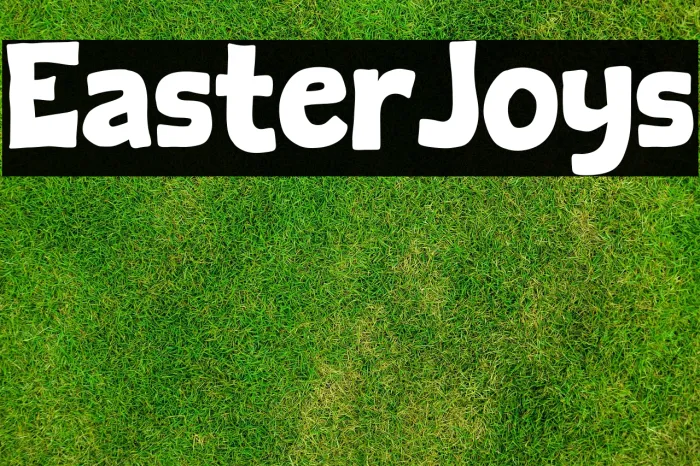 Easter Joys Example 2