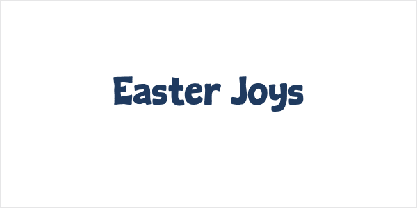 Easter Joys Logo
