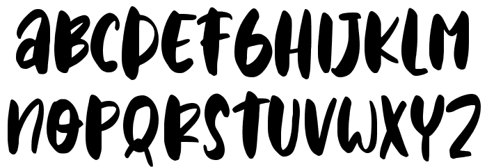 Easter Love Font LOWERCASE