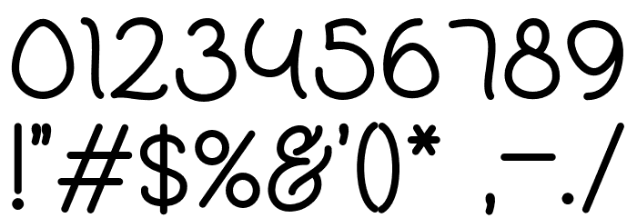 Easter Memory Font OTHER CHARS
