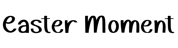 Easter Moment  font caratteri gratis