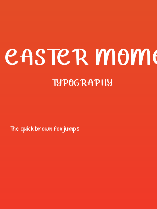 Easter Moment Poster