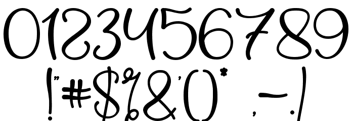 Easter Nice - Personal Use Font OTHER CHARS