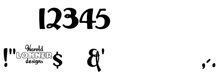Easter Parade Trial Version Font OTHER CHARS