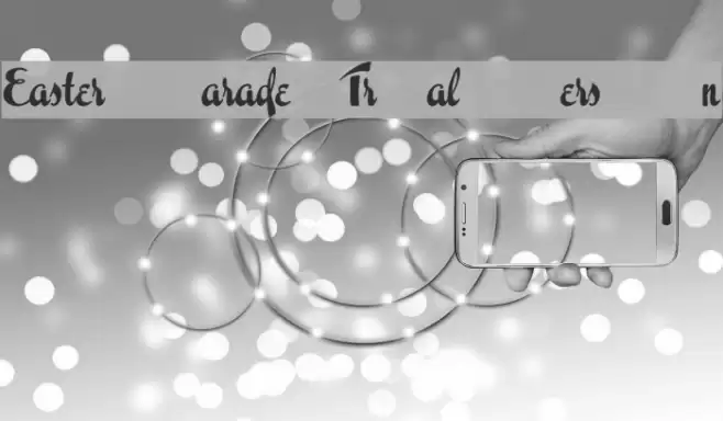 Easter Parade Trial Version Schriftart examples