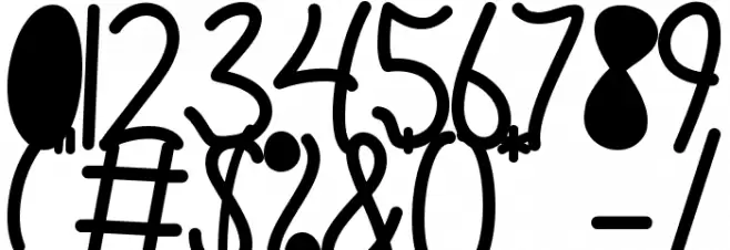 Easter Park Font OTHER CHARS