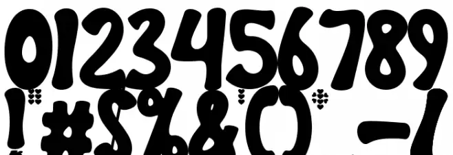 Easter Rabbits Font Alte caractere