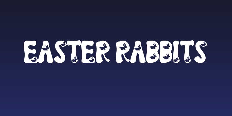 Easter Rabbits Social Header