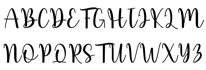 Easter Script Schriftart Groß