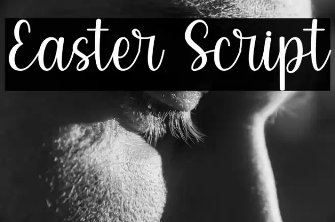 Easter Script Font examples