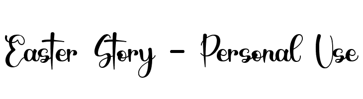 Easter Story - Personal Use  Descarca Fonturi Gratis