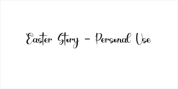 Easter Story - Personal Use Logo