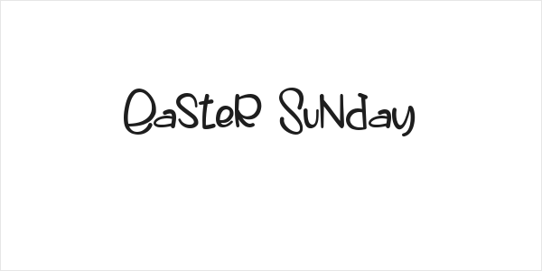 Easter Sunday Logo