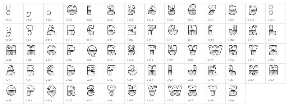Easter Sunrise Character Map