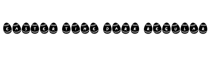 Easter Time Dark Regular  baixar fontes gratis