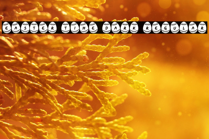 Easter Time Dark Regular Example 1