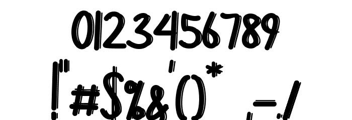 Easter Warmth Font OTHER CHARS