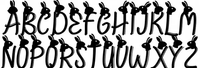 Easter Warmth Schriftart Groß