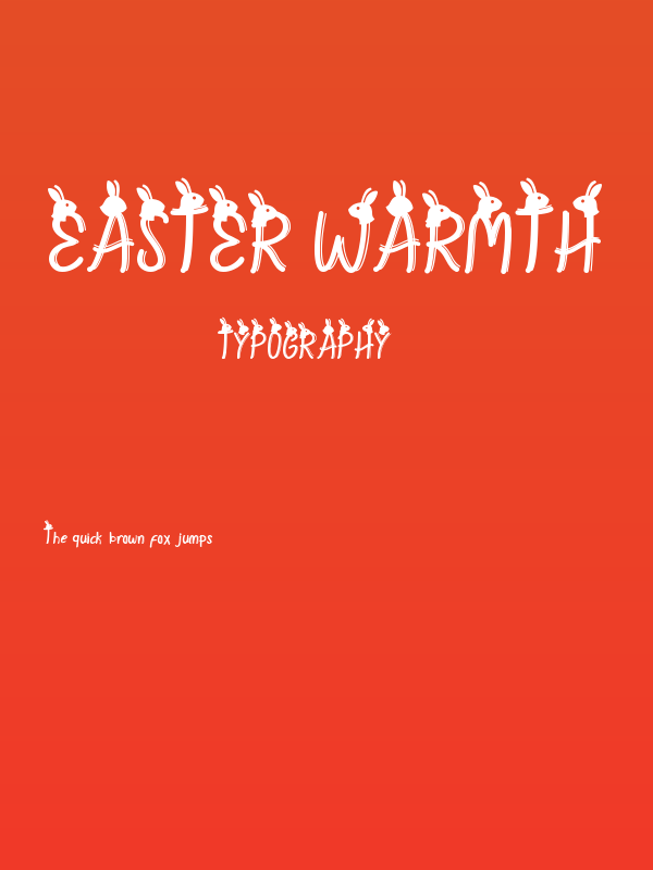 Easter Warmth Poster