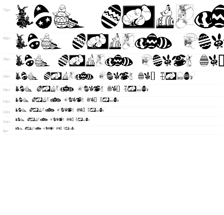 Easter art Waterfall