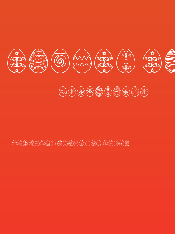 Easter eggs ST Poster