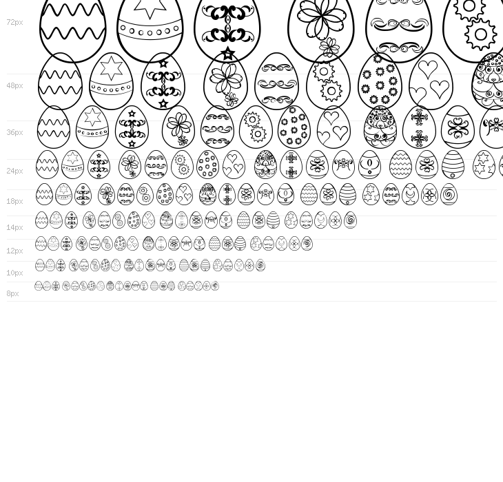 Easter eggs ST Waterfall