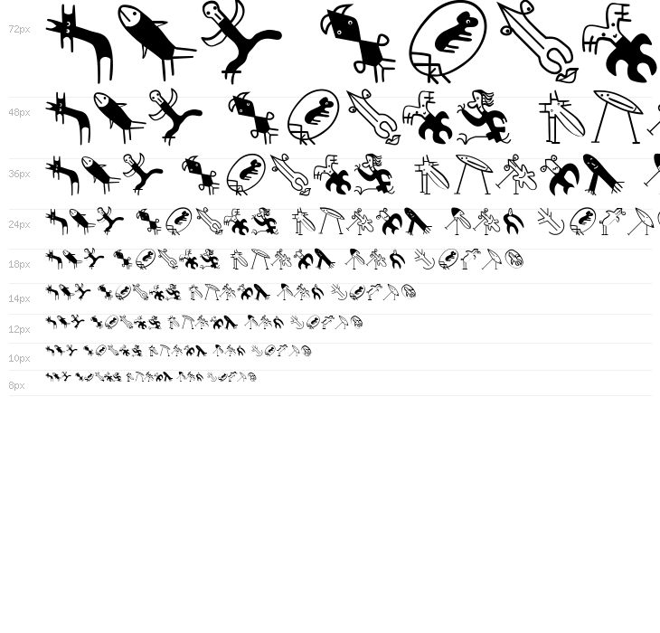 EasterAnimalsFour Waterfall