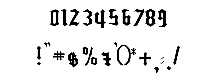 EasterBunny Font OTHER CHARS