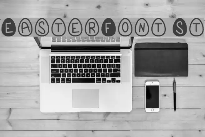 EasterFont St Font examples