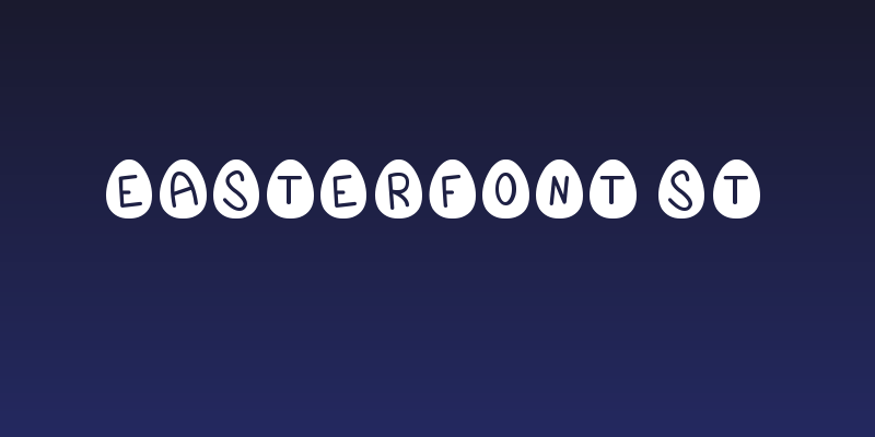 EasterFont St Social Header