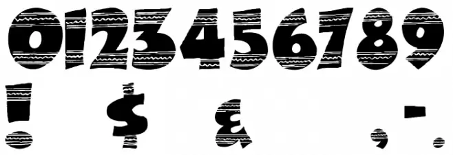 EasterFunbyTom フォント その他の文字
