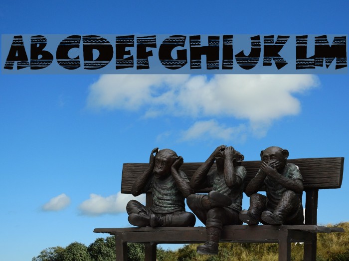 EasterFunbyTom Font examples