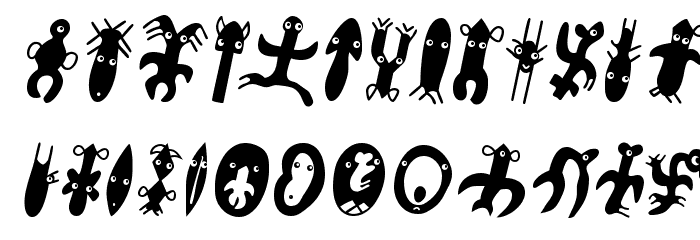 EasterIslandsToday Font LOWERCASE