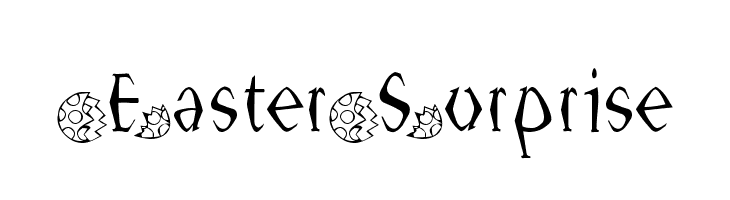 EasterSurprise  font caratteri gratis