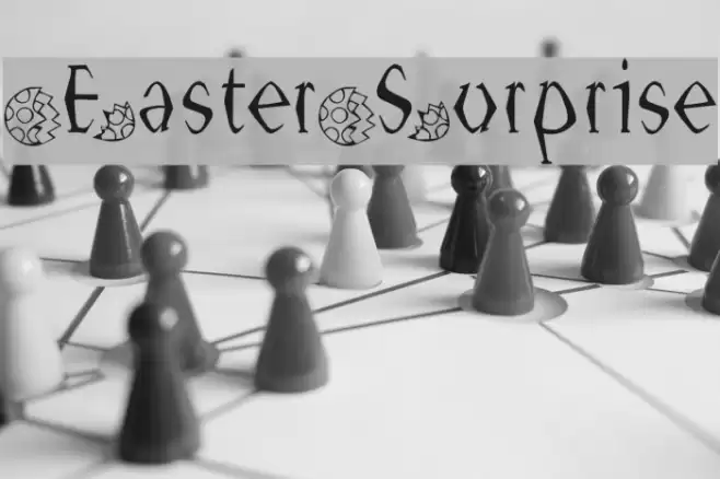 EasterSurprise Font examples