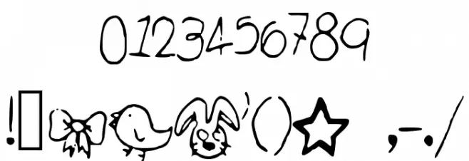 EasterYolk Font OTHER CHARS