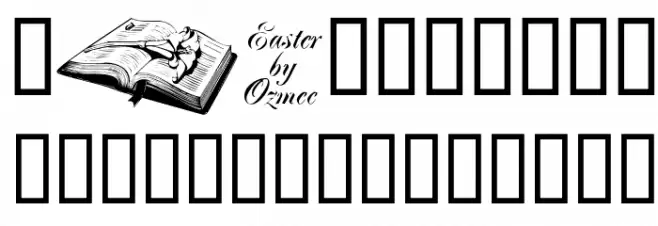 Easterdc Font OTHER CHARS