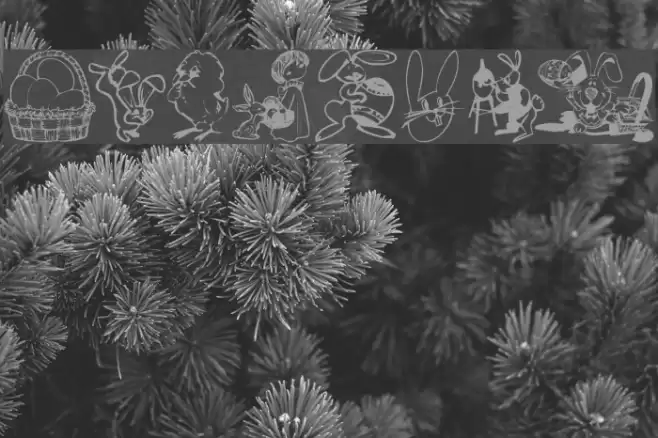 Easterdc Font examples