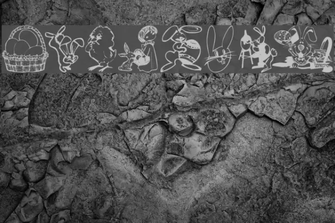 Easterdc Font examples