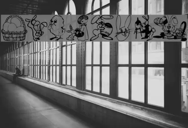 Easterdc Font examples