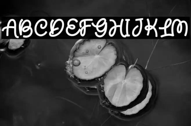 Easteria Font examples