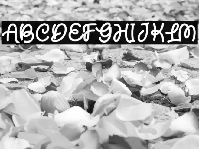 Easteria Font examples