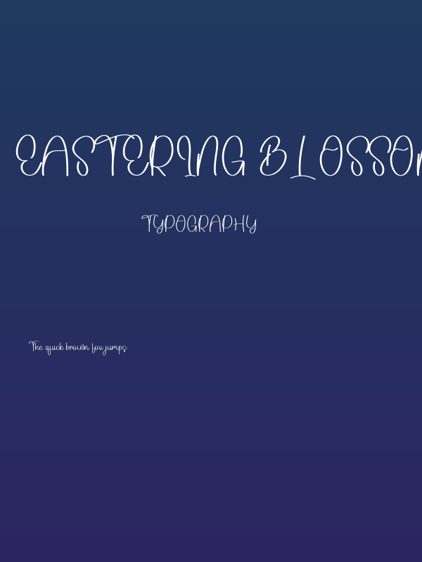 Eastering Blossom Poster