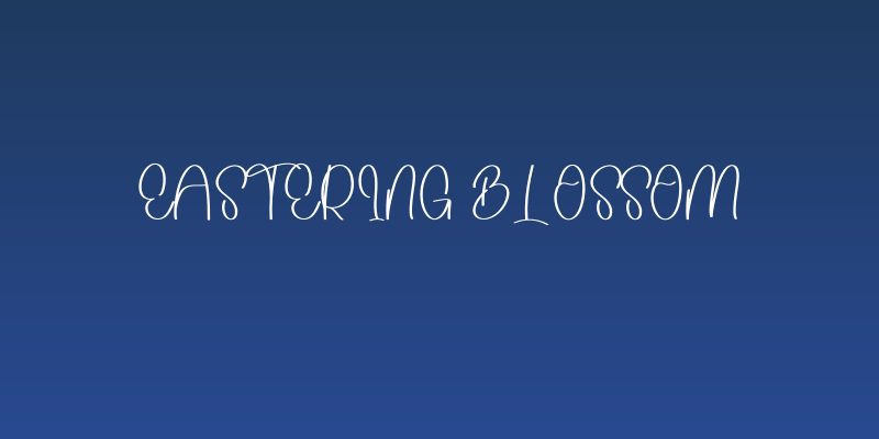 Eastering Blossom Social Header
