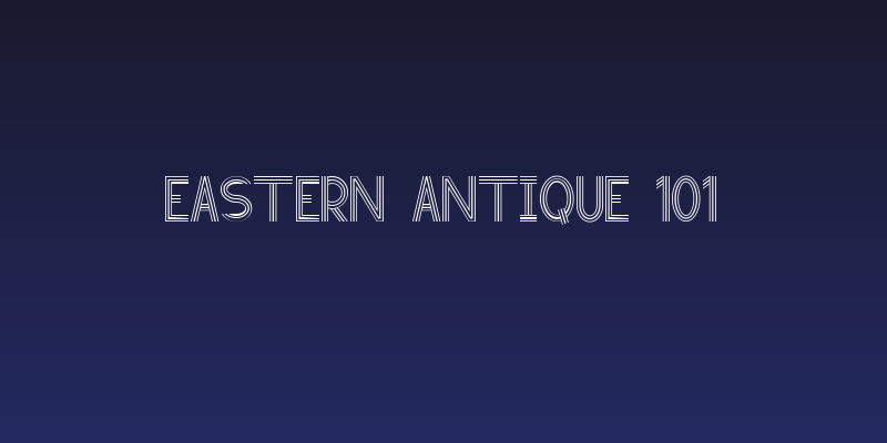 Eastern Antique 101 Social Header