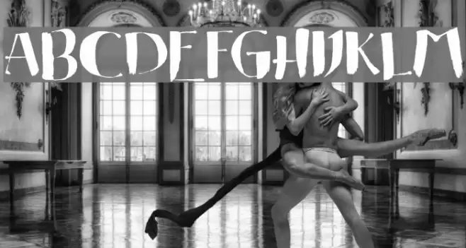 Eastern Brush Font examples