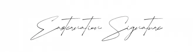 Easternation Signature  les polices de caractères gratuit tlcharger