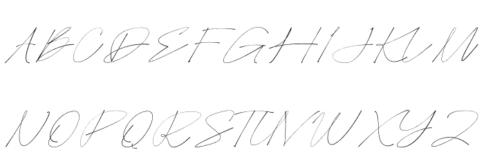 Easternation Signature Polices MAJUSCULES