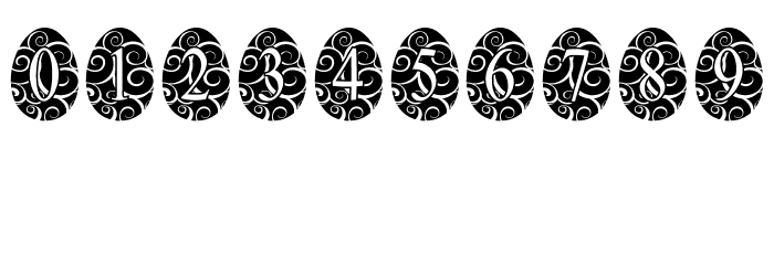 Easters_Here Font OTHER CHARS