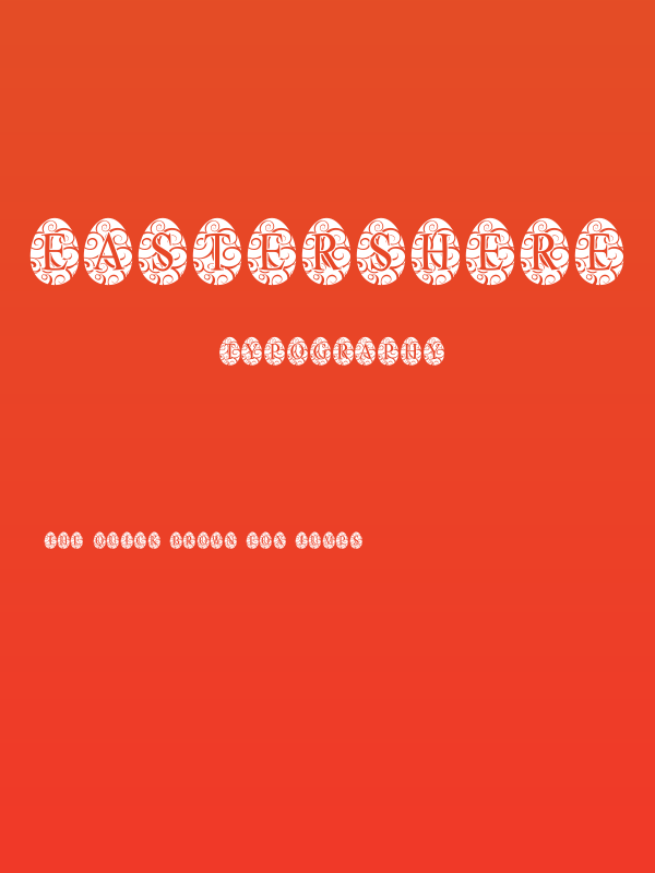 Easters_Here Poster